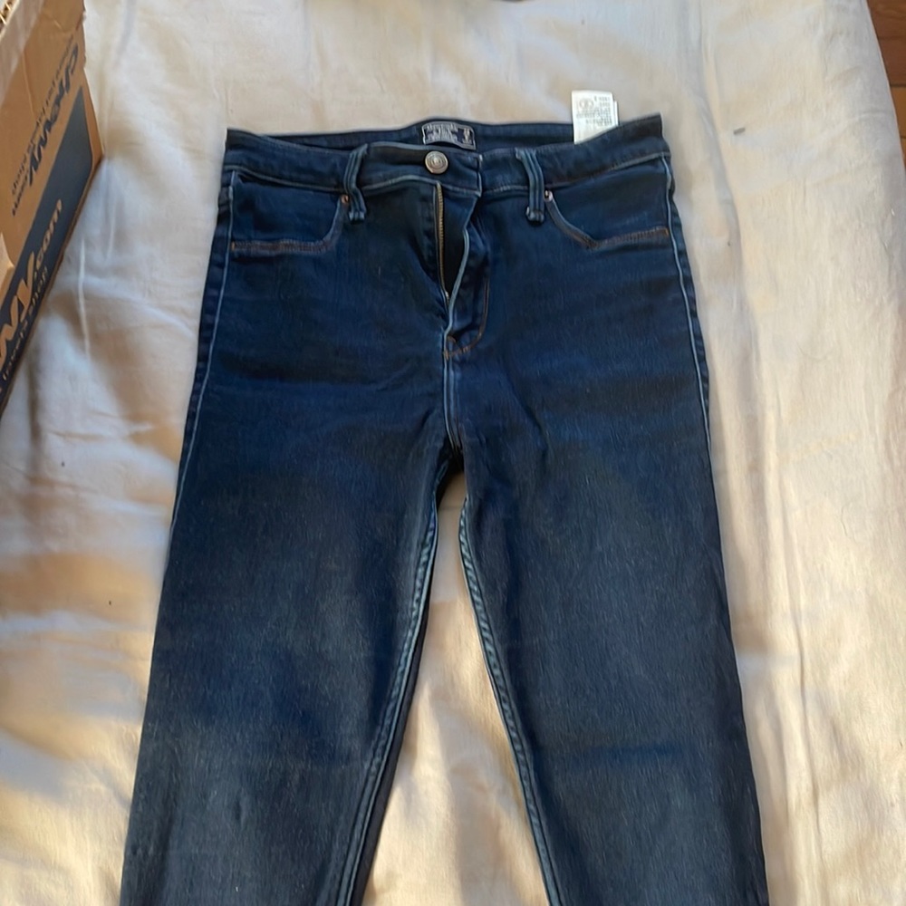 Abercrombie and fitch skinny jeans.